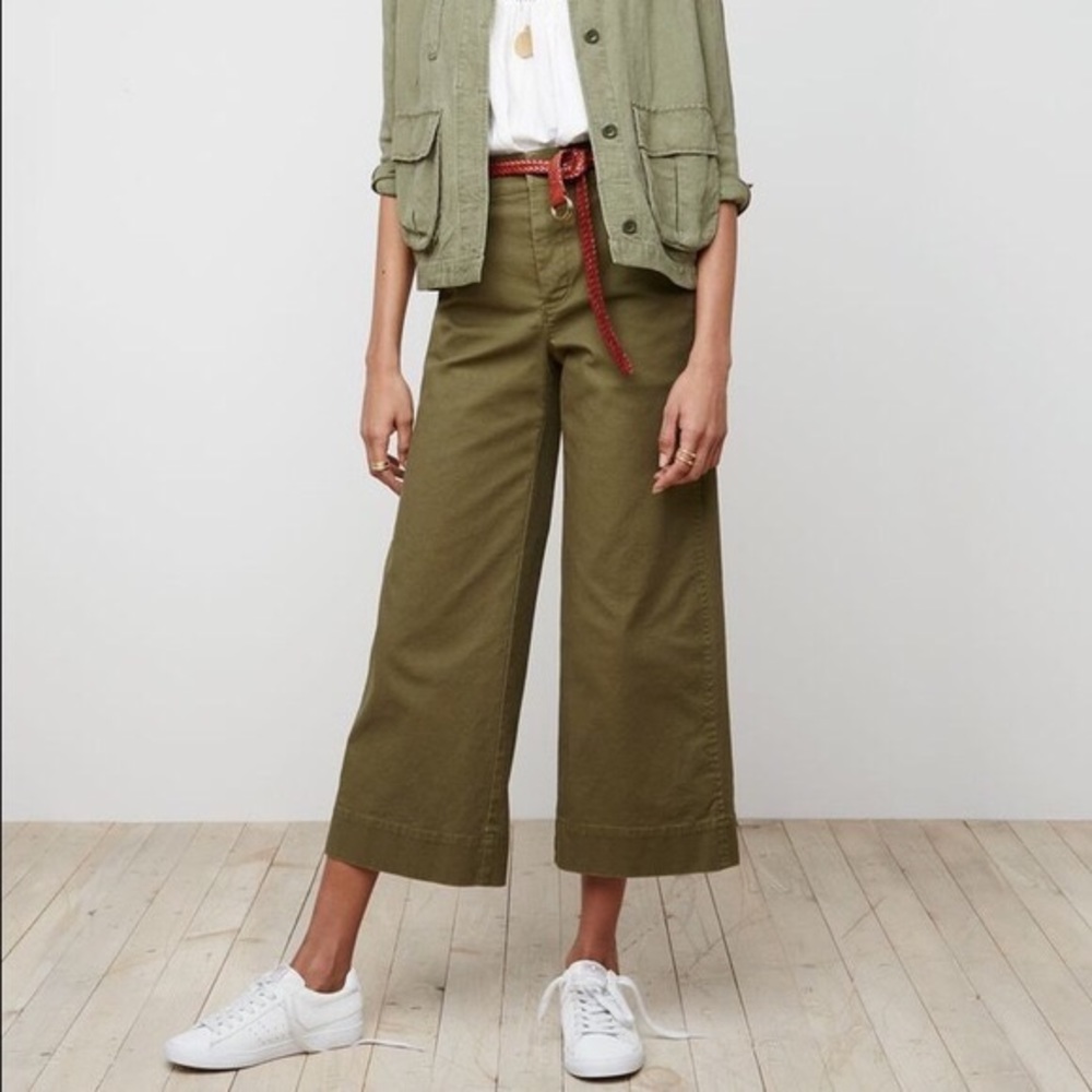 Madewell Langford Crop Pants 28